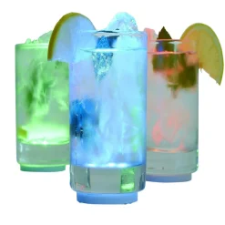 Dessous de verre lumineux à LED