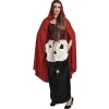Déguisement adulte chaperon rouge robe et cape taille L