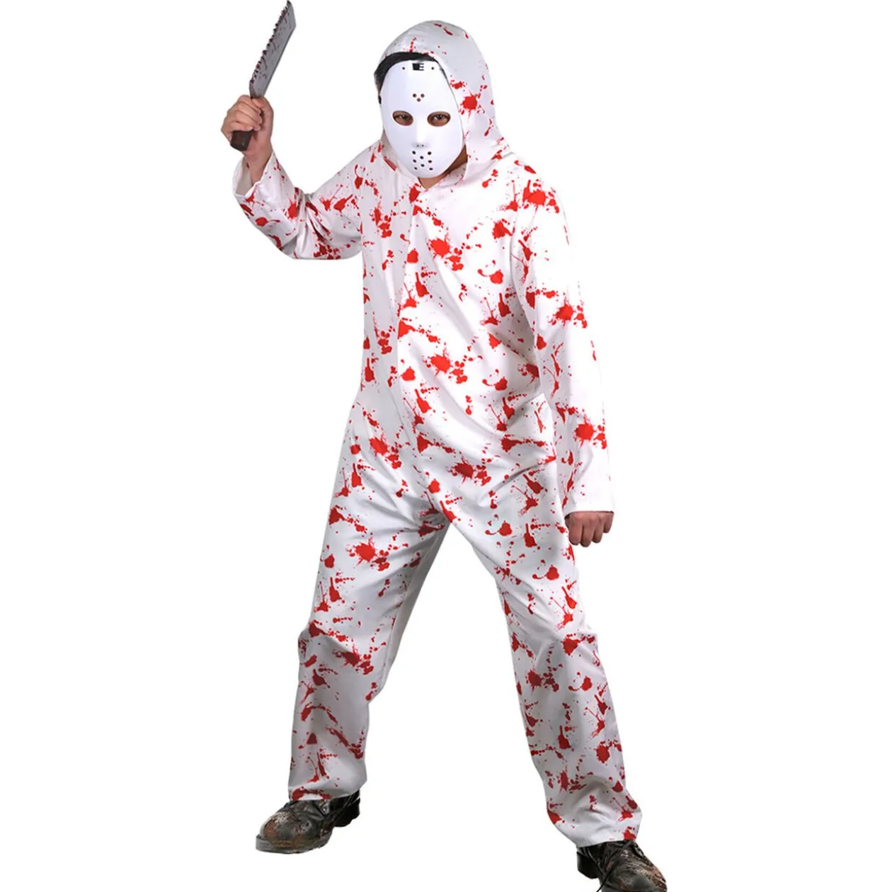 Déguisement adulte Halloween serial killer combinaison Taille unique