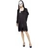 Déguisement adulte Halloween squelette robe et masque à tenir Taille M