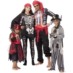 Déguisement adulte Halloween squelette tshirt Taille unique