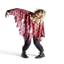 Déguisement adulte Halloween épouvantail poncho - Taille unique