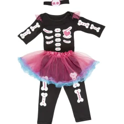 Déguisement bébé squelette Halloween 18 à 24 mois