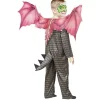 Déguisement enfant ailes de Dragon Halloween rouge