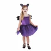 Déguisement enfant Batgirl chauve-souris Halloween 2/4 ans