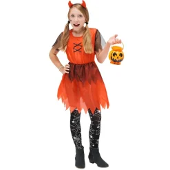 Déguisement enfant diablesse Halloween 7/10 ans