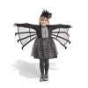 Déguisement enfant Halloween araignée robe noir et blanc 11/14 ans