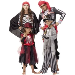 Déguisement enfant Halloween pirate robe 7/10 ans