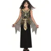Déguisement enfant Halloween cléopâtre zombie 11/14 ans