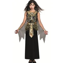 Déguisement enfant Halloween cléopâtre zombie 11/14 ans