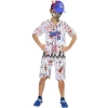 Déguisement enfant Halloween joueur de baseball combinaison 7/10ans