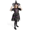 Déguisement enfant Halloween sorcière robe chapeau 11/14ans