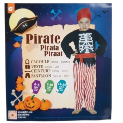 Déguisement enfant Pirate squelette 4/6 ans