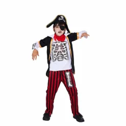 Déguisement enfant pirate zombie Halloween 7/10 ans