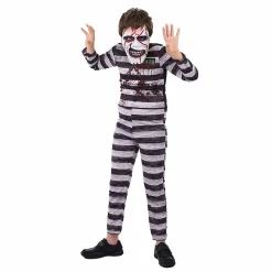 Déguisement enfant prisonnier zombie Halloween 4/6 ans