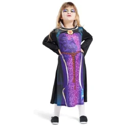 Déguisement enfant Reine Sorcière robe 5/6 ans
