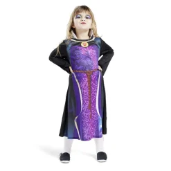 Déguisement enfant Reine Sorcière robe 7/8 ans
