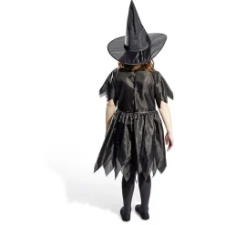 Déguisement enfant sorcière robe et chapeau