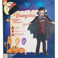 Déguisement enfant vampire 4/6 ans