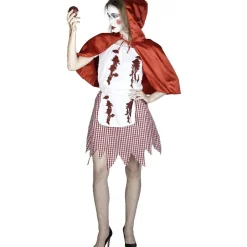 Déguisement femme petit chaperon gore