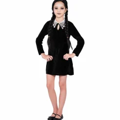 Déguisement fille gothique Halloween 4/6 ans