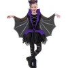 Déguisement fille Halloween chauve souris 11/14 ans