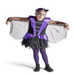 Déguisement fille Halloween chauve souris 11/14 ans