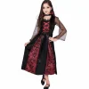 Déguisement fille robe vampire Halloween 11/14 ans