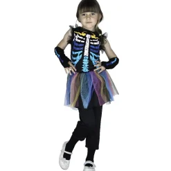 Déguisement fille squelette