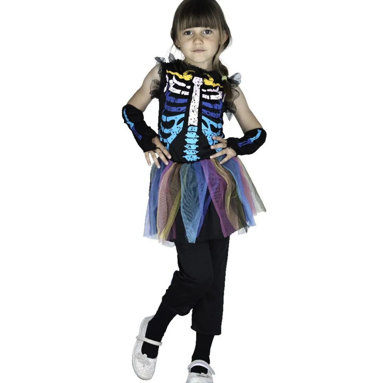 Déguisement fille squelette