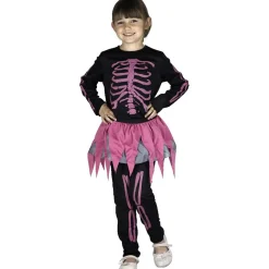 Déguisement fille squelette gothique