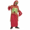 Déguisement garçon Halloween zombie lumineux 11/14 ans