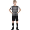 Déguisement garçon Pugsley Addams Halloween 7/10 ans