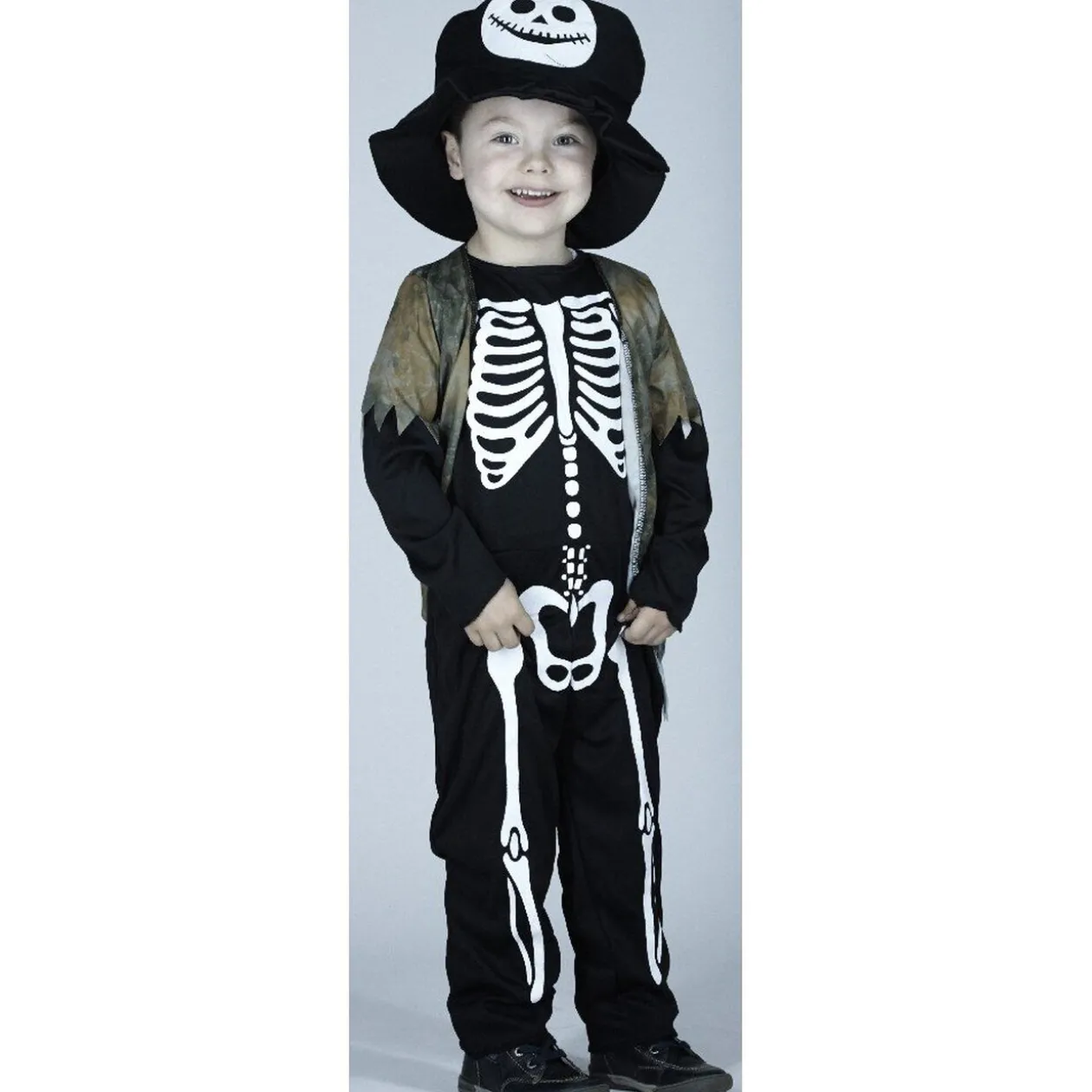 Déguisement garçon squelette