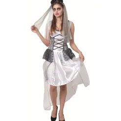 Déguisement mariée zombie Femme taille L