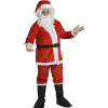 Déguisement Père Noël 7 pièces velours