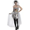 Déguisement robe de mariée ensanglantée femme