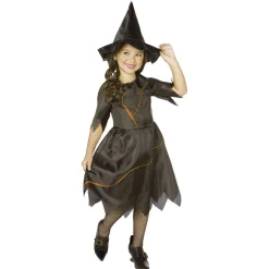 Déguisement sorcière noir fille 11/14 ans