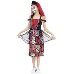 Déguisement squelette fille 7/10 ans