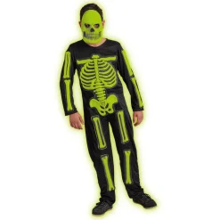 Déguisement squelette phosphorescent 4/6 ans Halloween
