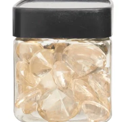 Diamants décoratifs ivoires transparents