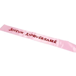 Echarpe Joyeux anniversaire