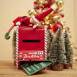 Enveloppe en feutrine pour le père Noël - 2 modèles