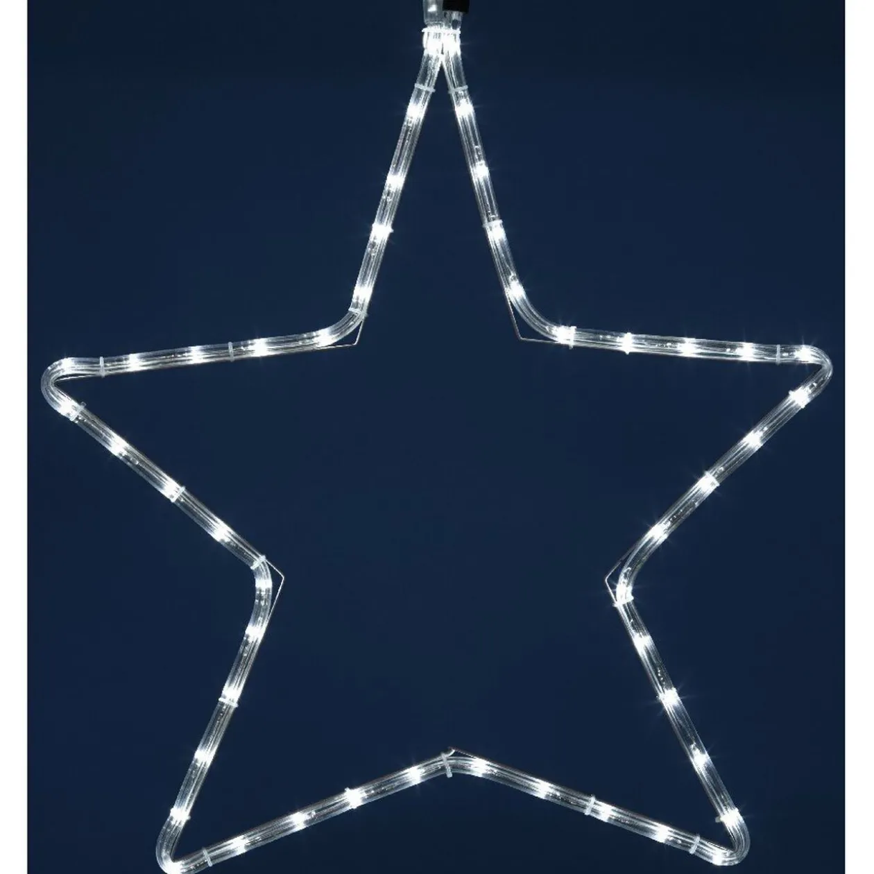 Etoile lumineuse blanche fixe