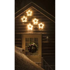 Etoile lumineuse tube blanc fixe