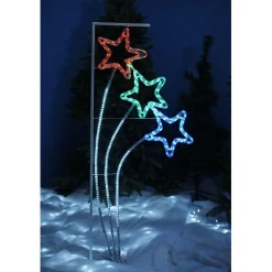 Etoiles lumineuses multicolores clignotantes 1,55 m