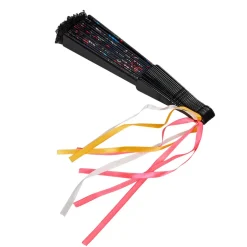 Eventail calavera crâne mexicain day of the dead