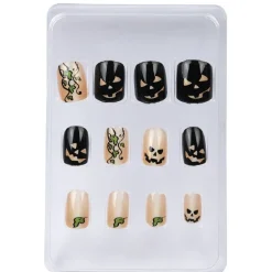 Faux ongles motif Halloween x12