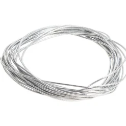 Fil décoratif argenté 30 m