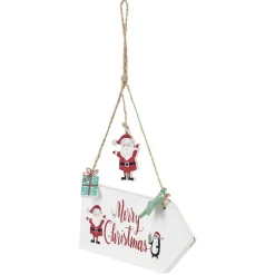 Flèche en bois de Noël à suspendre